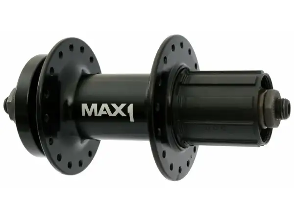 MAX1 Sport zadný náboj 5x135 mm čierny 32 dier orech HG9