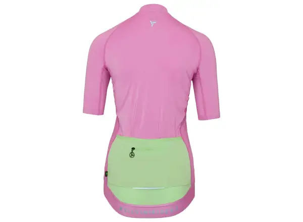 Silvini Mazzana dámsky dres krátky rukáv Blush/Green