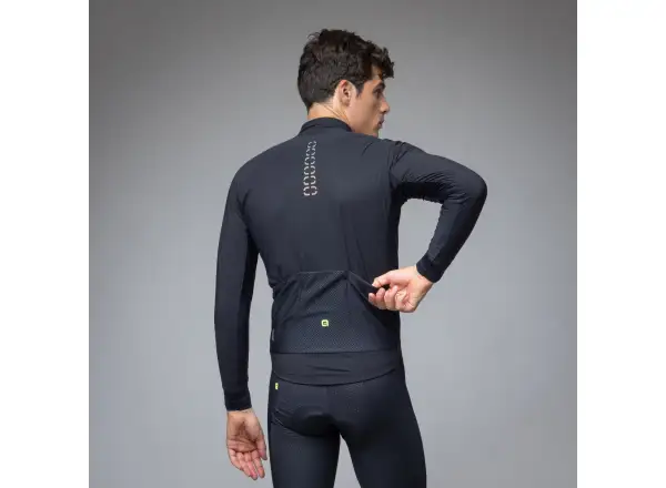 Alé R-EV1 Thermo Shield pánska zimná cyklistická bunda Black