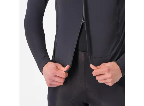 Castelli Perfetto RoS 3 Jacket pánska bunda Light Black/Silver Reflex