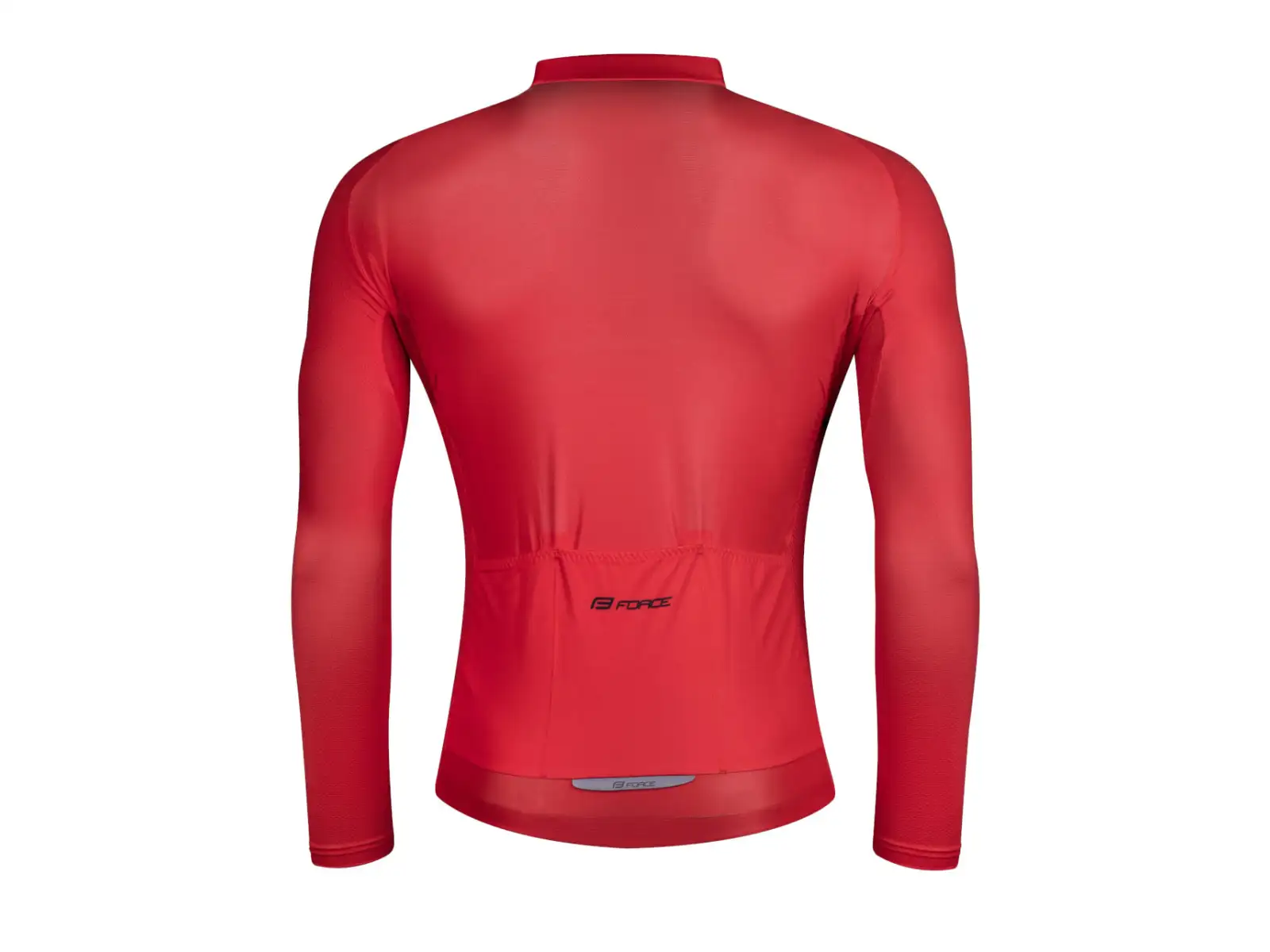 Force Pure pánsky dres dlhý rukáv červená