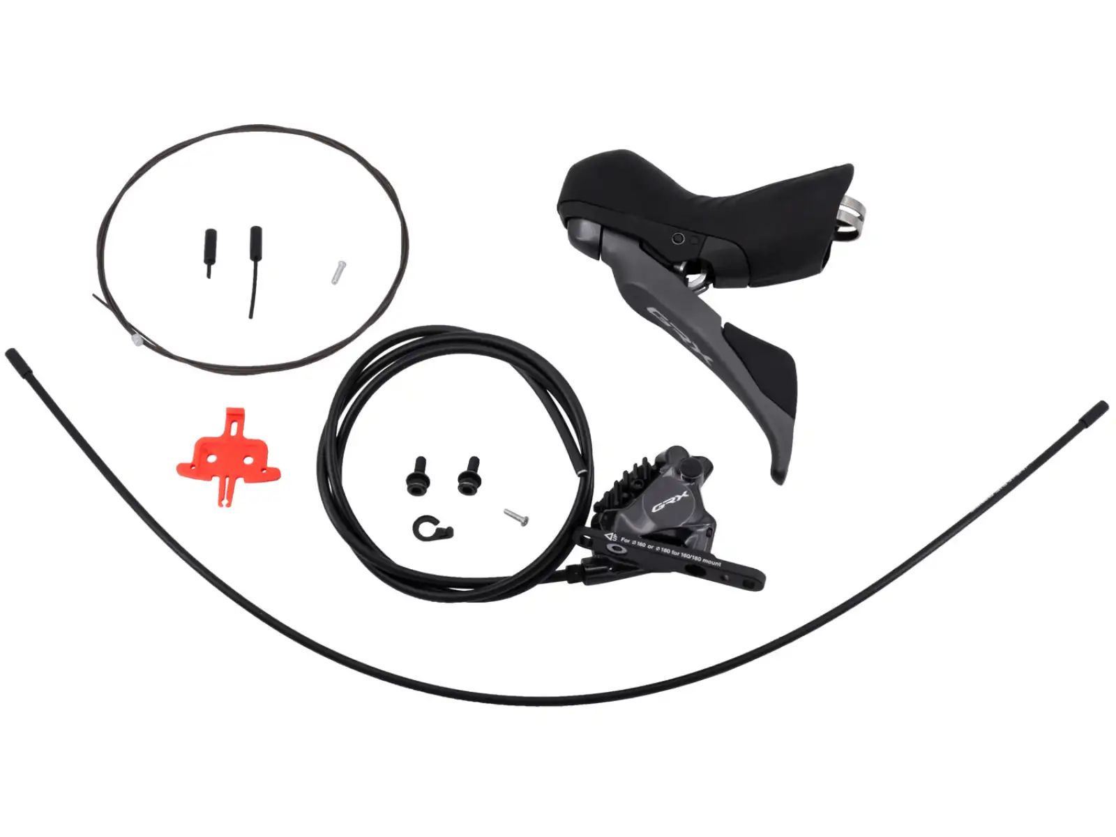 Shimano GRX ST-RX820+BR-RX820 predná kotúčová brzda a 2sp. radenie
