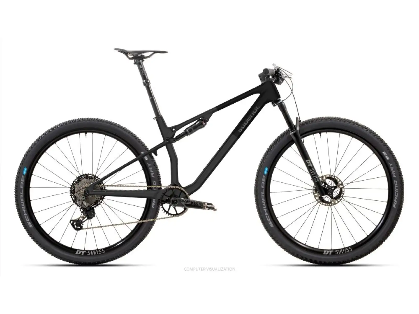 Superior XF 9.7 RC horský bicykel Stealth Carbon/Black