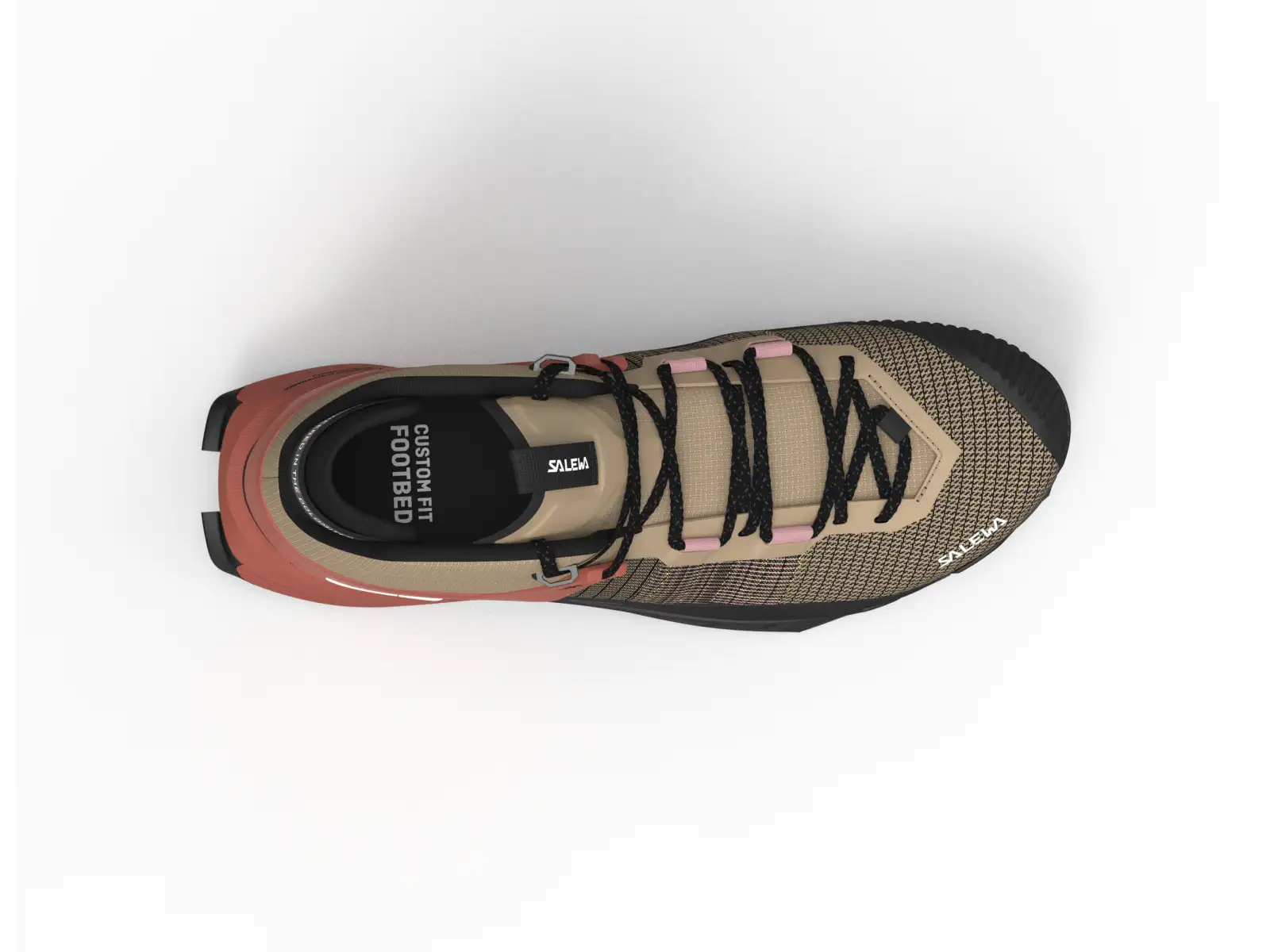 Salewa Wildfire NXT Mid GTX dámske topánky Quicksand/Etruscan Red