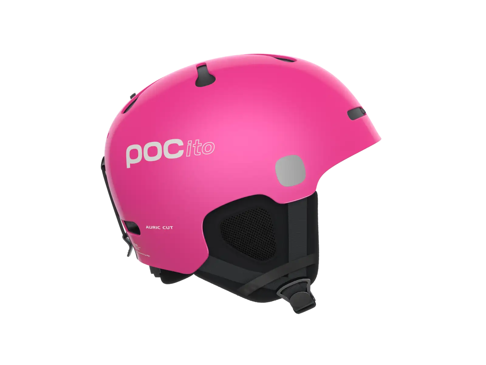 POC POCito Auric Cut MIPS detská lyžiarska prilba Fluorescent Pink