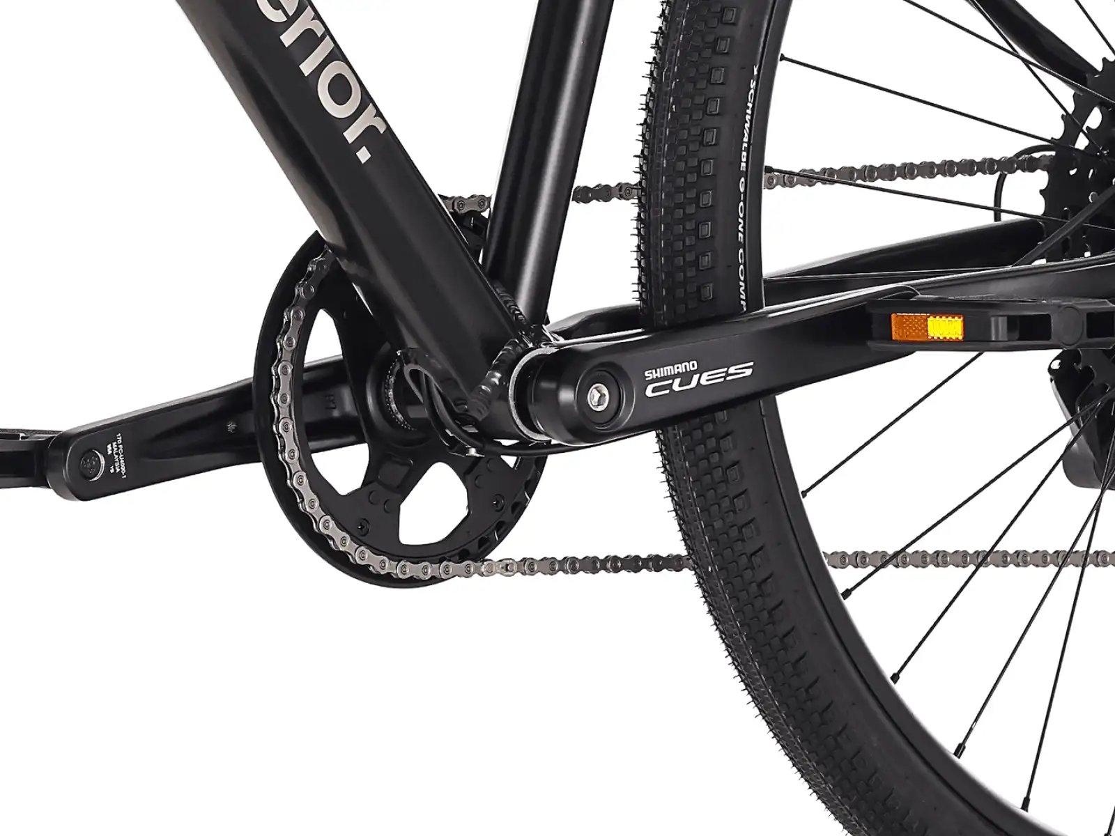 Superior Blox 6.4 mestský bicykel Matte Black