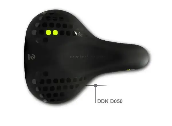DDK D050 City trekingové sedlo čierna