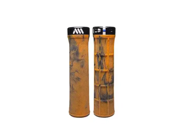 Gripy All Mountain Style Berm Grips Orange Camo