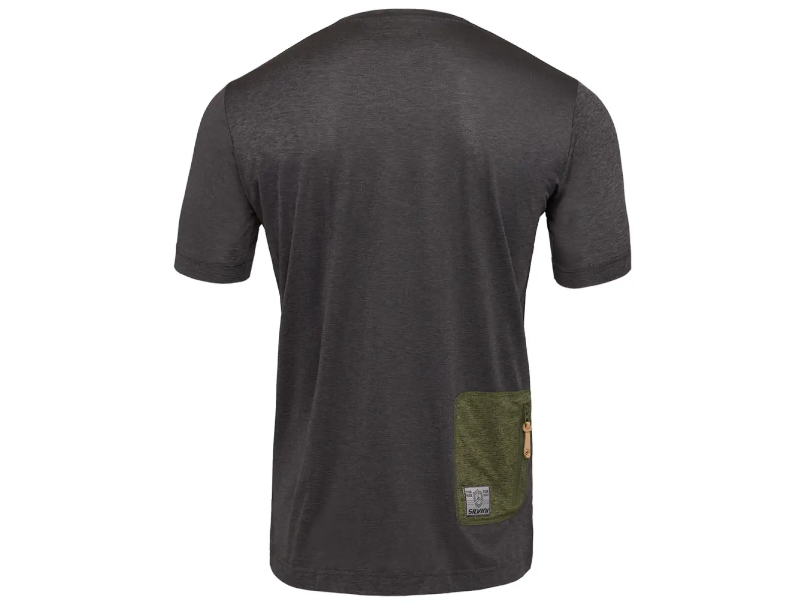 Silvini Galatro pánsky dres krátky rukáv Charcoal/Olive