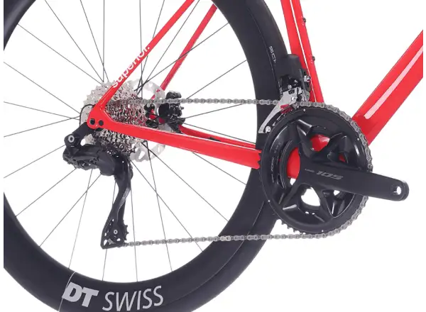 Superior RR 9.6 cestný bicykel Gloss Red / White