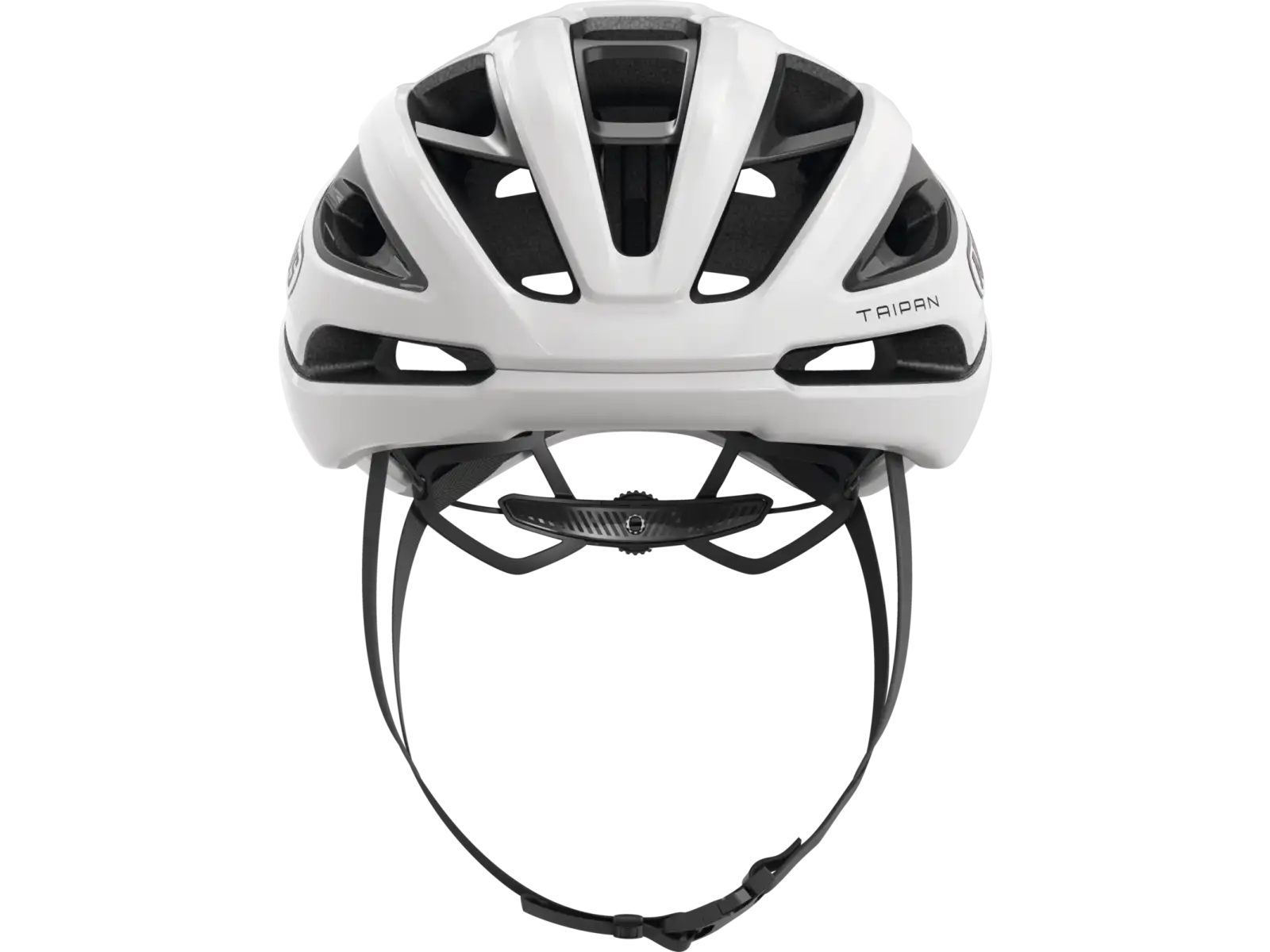 Abus Taipan LED gravel prilba Shiny White