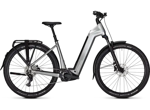Focus AVENTURA2 6.7 Wave 29" 600Wh nízkonástupový elektrobicykel Nepalsilver / Steelgrey
