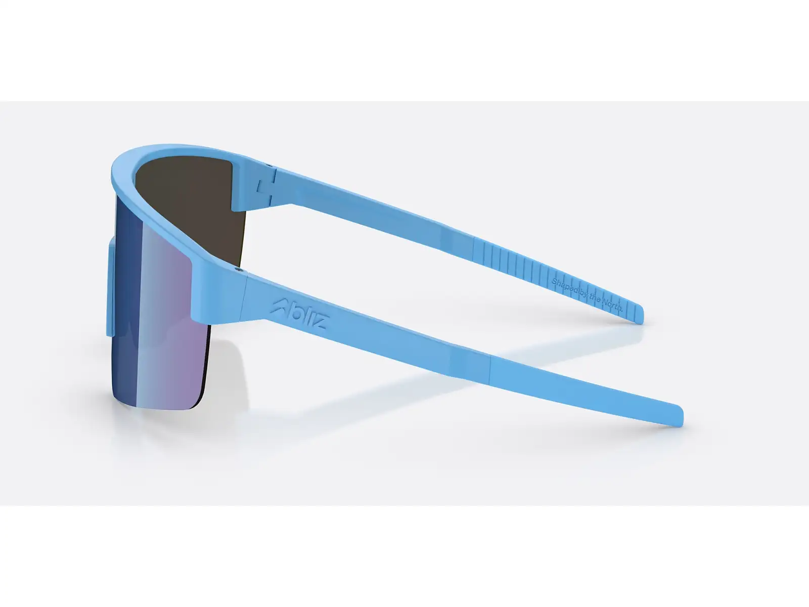 Bliz P004 slnečné okuliare Matte Blue/Grey Blue Mirror
