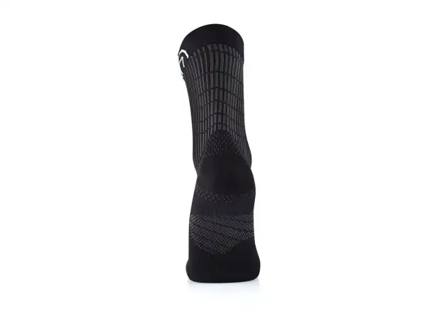 Sidas Run Anatomic Crew bežecké ponožky čierna