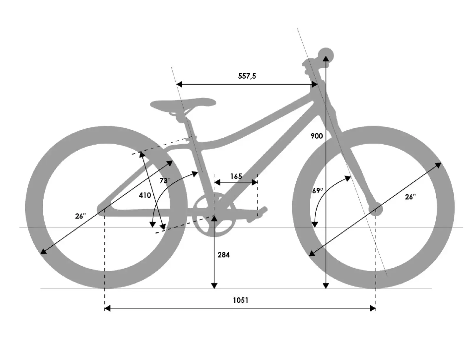 Rascal 26 Titan 3 sp. Shimano Nexus detský bicykel