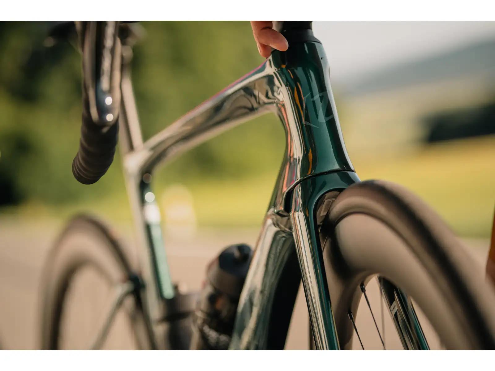 Isaac Meson 105 Di2 cestný bicykel Jade Green