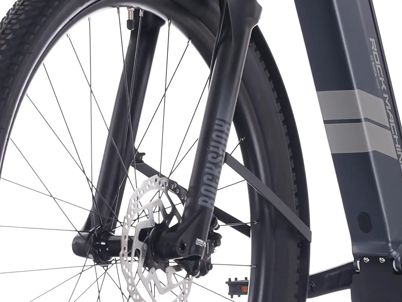 Rock Machine eRokk B90T nízkonástupový elektrobicykel Matte Nightstrom Blue