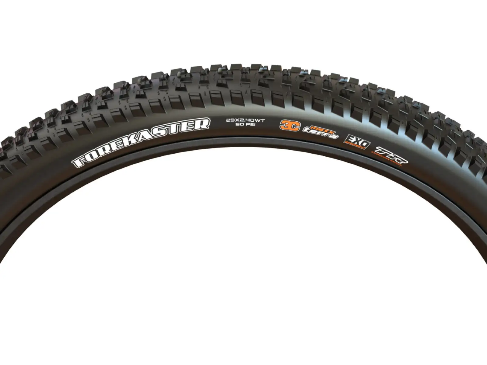 Maxxis Forekaster 27,5x2,40" WT 3C MaxxTerra EXO TR MTB plášť Kevlar