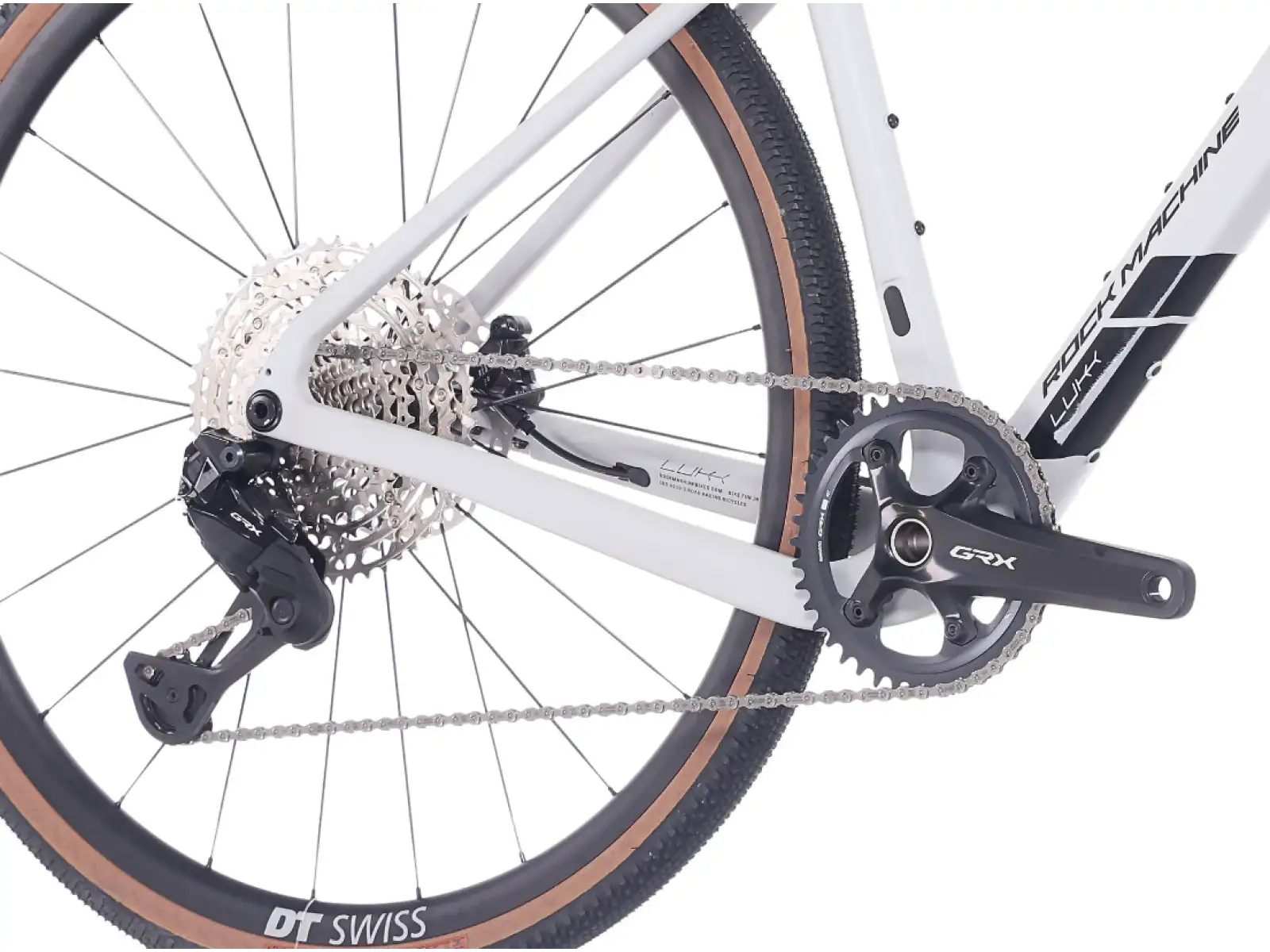 Rock Machine Lukk CR 90 gravel bicykel Matte Limerock Grey