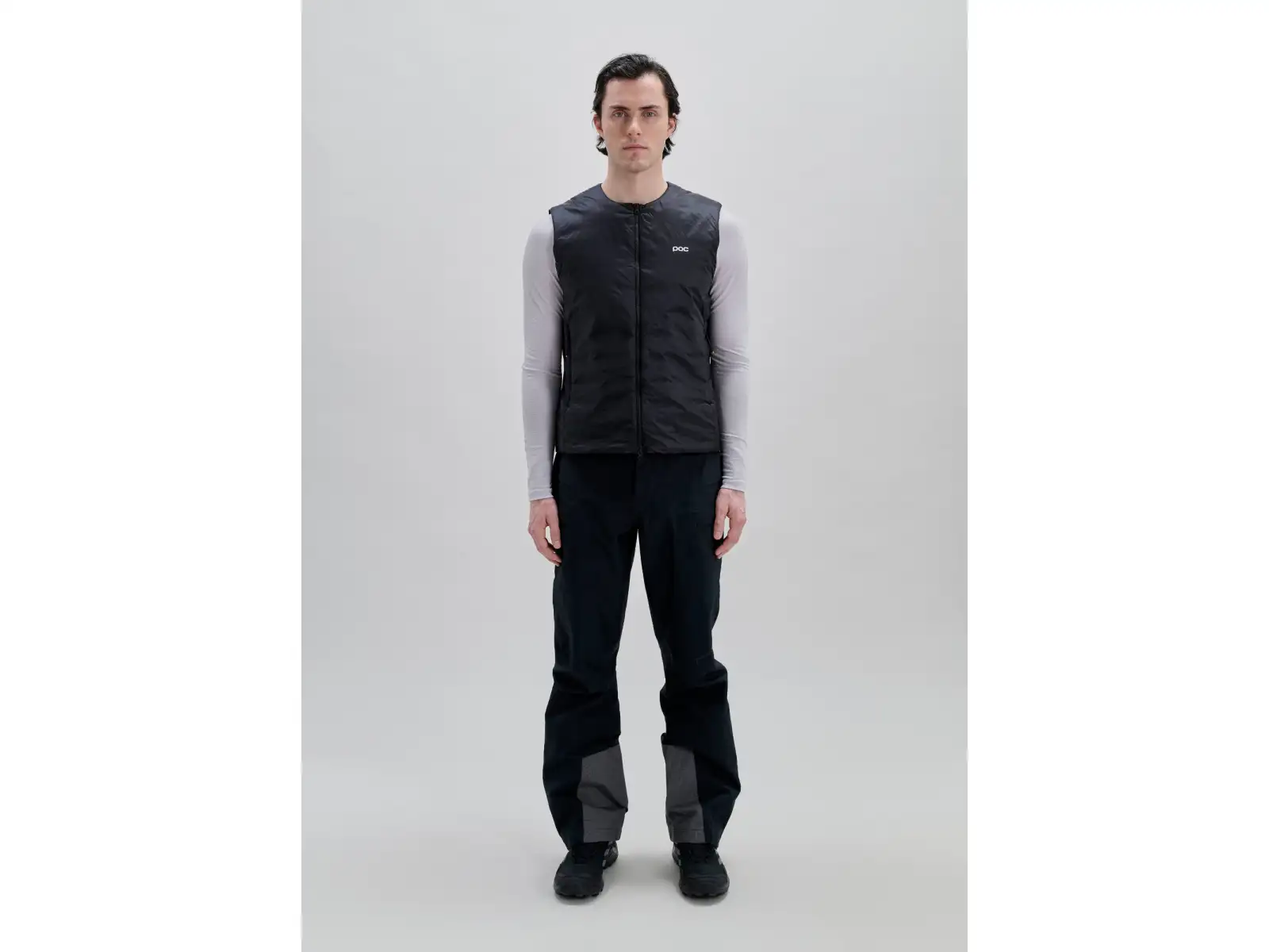 POC Lite Padded Vest pánska zateplená vesta Uranium Black