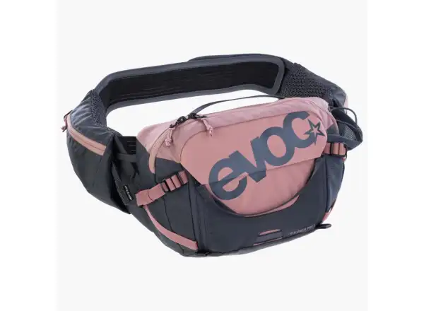 Evoc Hip Pack Pro 3 l ľadvinka Dusty Pink/Carbon Grey + hydrovak 1,5 l