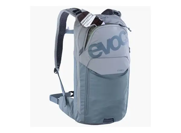 Evoc Stage 6 l batoh Stone Steel + Hydrovak 2 l