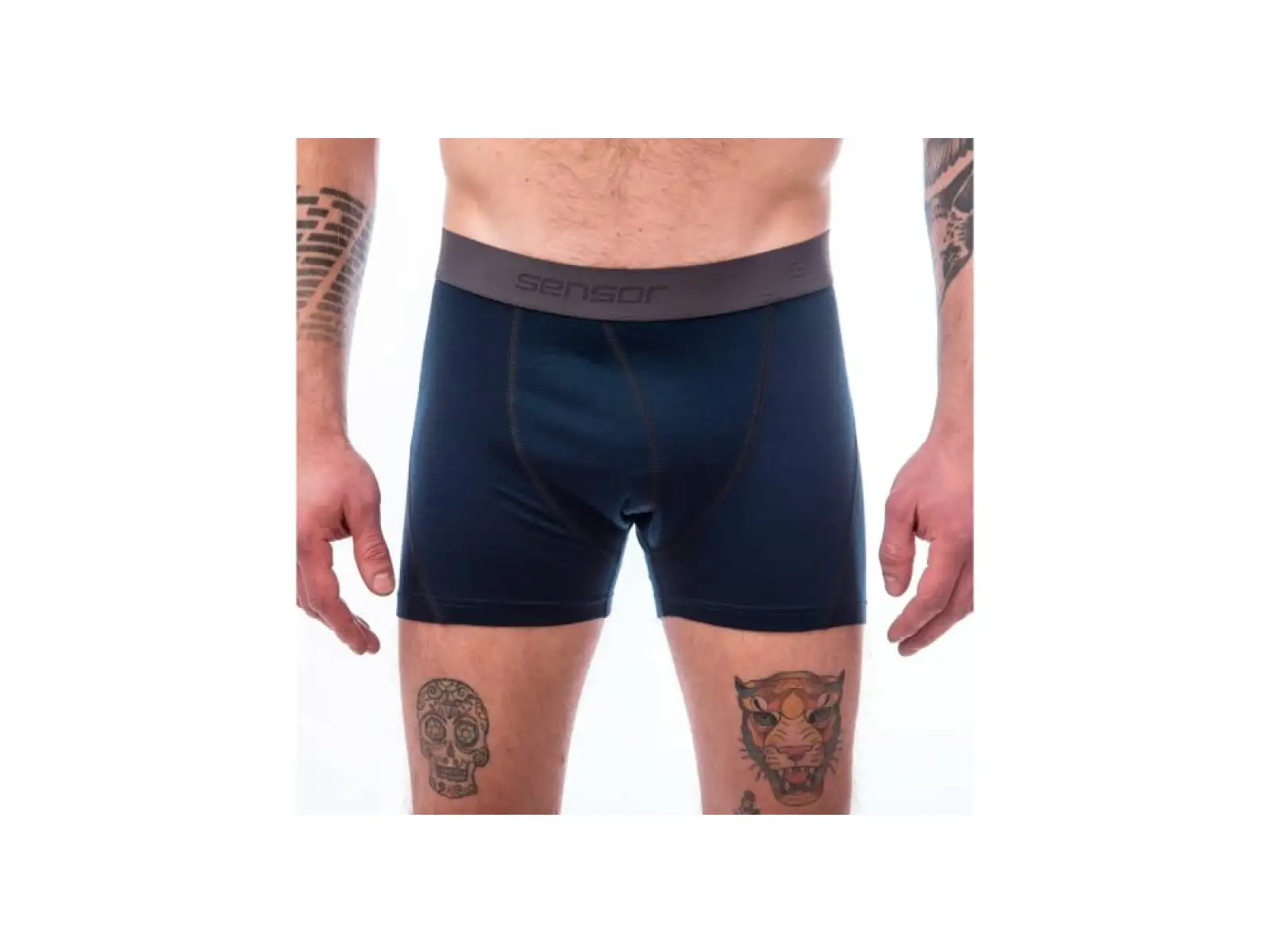Sensor Merino Active pánske trenírky Deep Blue