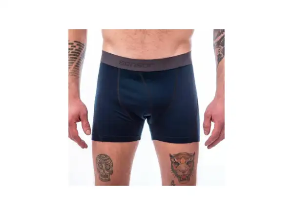 Sensor Merino Active pánske trenírky Deep Blue