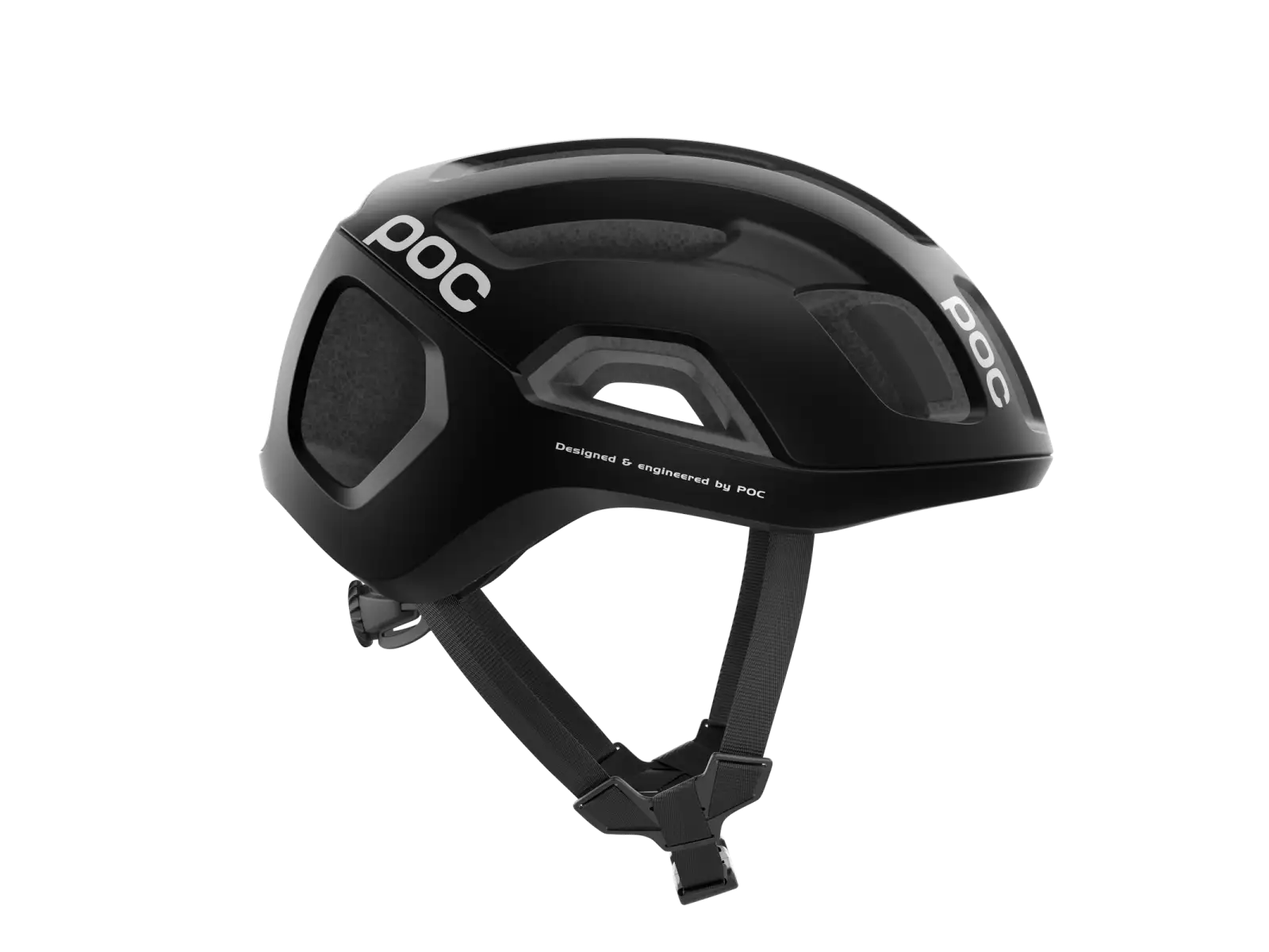 POC Ventral Air WF MIPS cestná prilba Uranium Black Matt