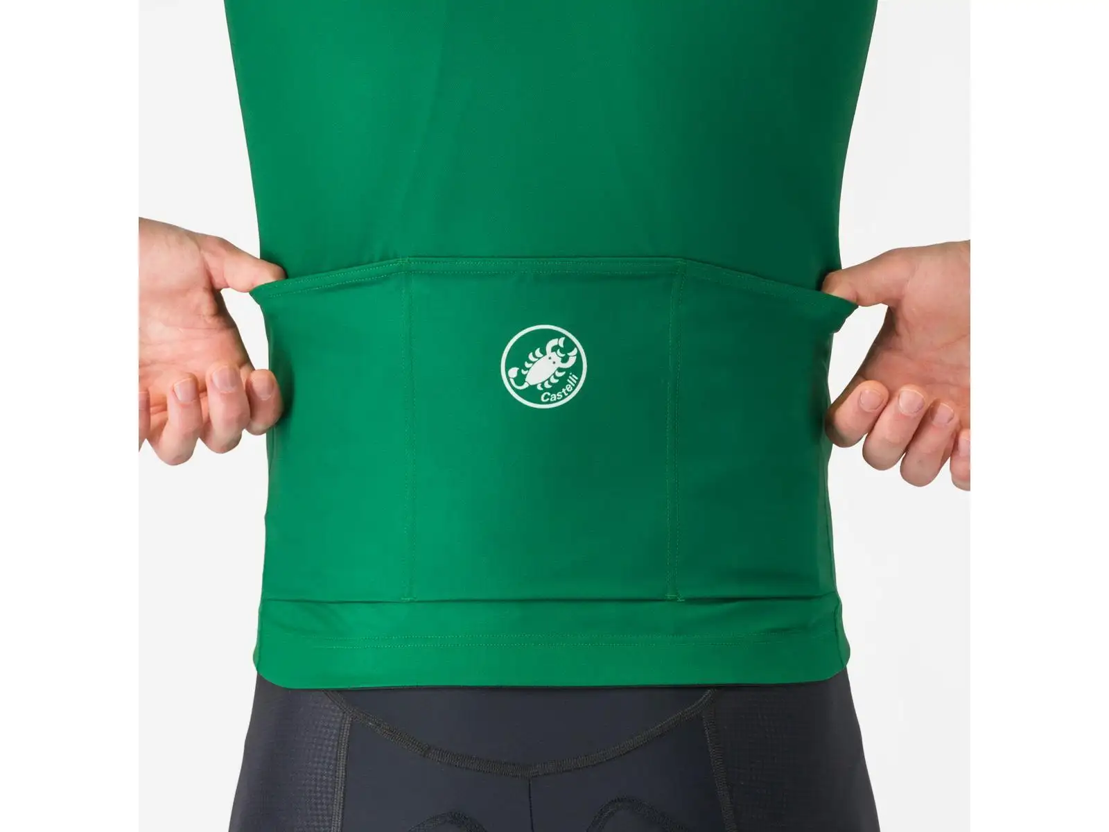 Castelli Vintage Giro d'Italia pánsky dres krátky rukáv Verde Verdeggiante