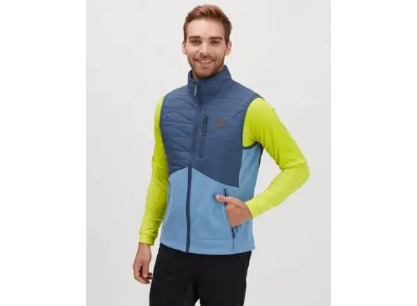 Silvini Grotte pánska zateplená vesta blue/navy