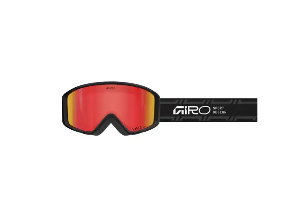 Giro Index 2.0 lyžiarske okuliare Black Stacked|Amber Scarlet