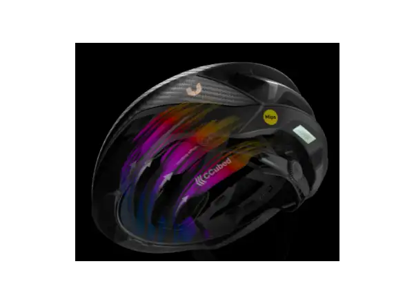 Uvex Ultimate Surge Carbon Mips cestná prilba All Black Matt