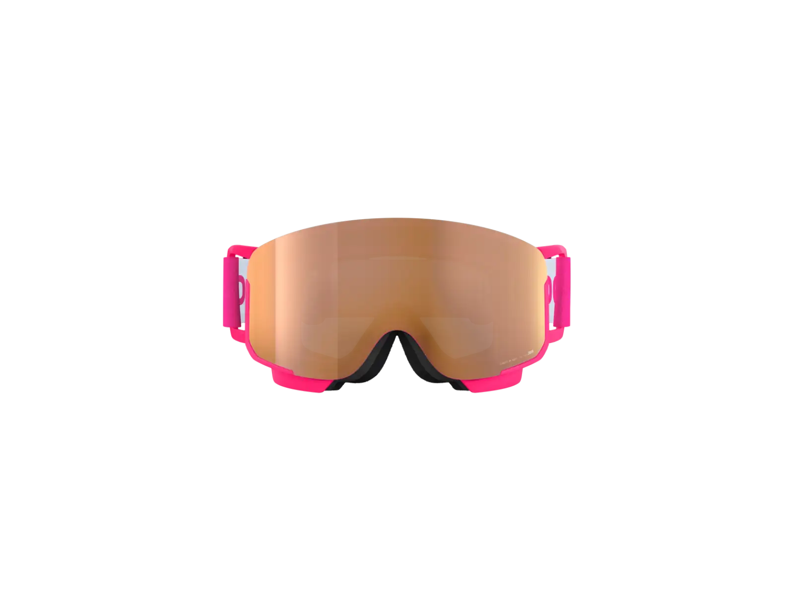 POC POCito Nexal detské lyžiarske okuliare Fluorescent Pink/Partly Sunny Light Orange