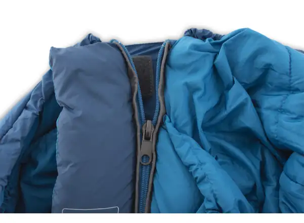 Pinguin Savana Junior PFM detský spacák Red 150 cm Ľavý zips