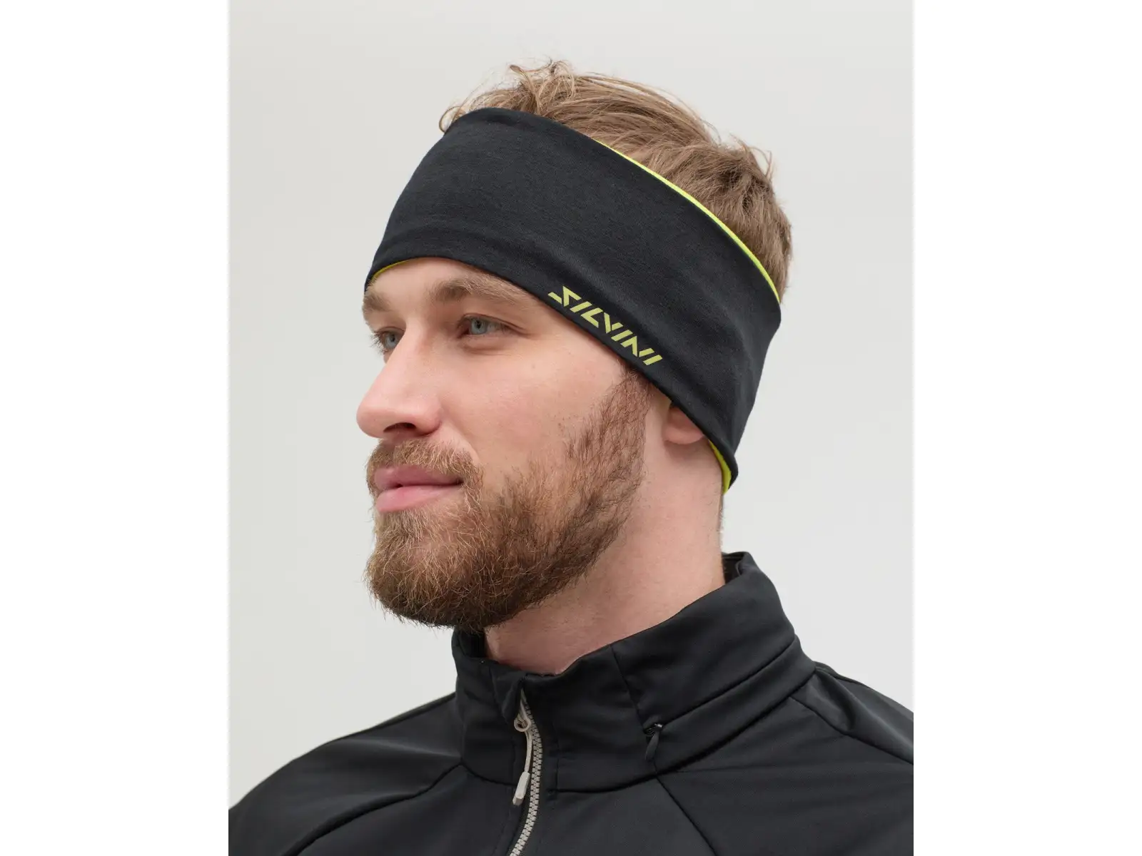 Silvini Trebbia unisex čelenka Lime/Black