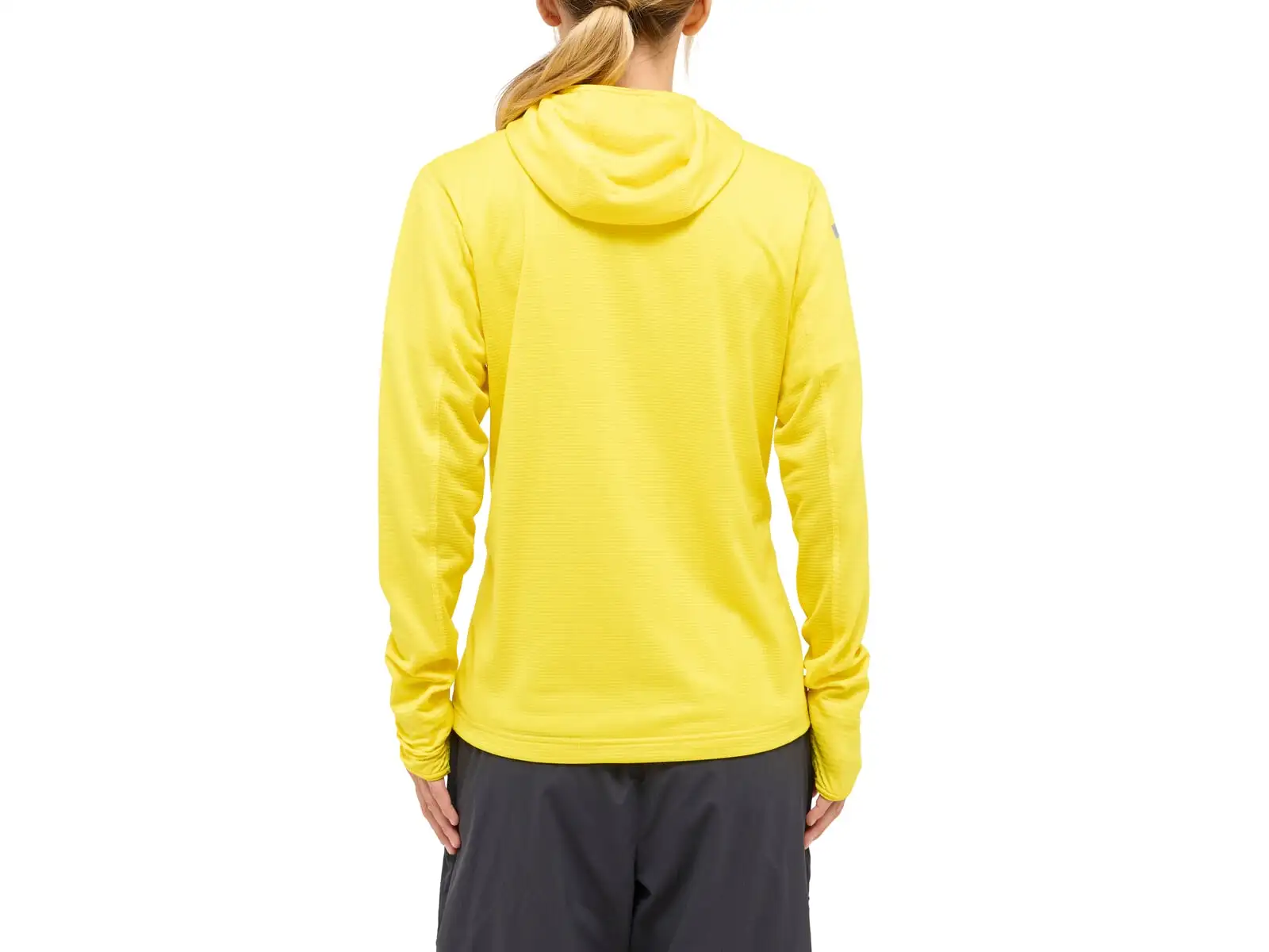 Haglöfs L.I.M Mid Multi Hood dámska mikina s kapucňou žltá