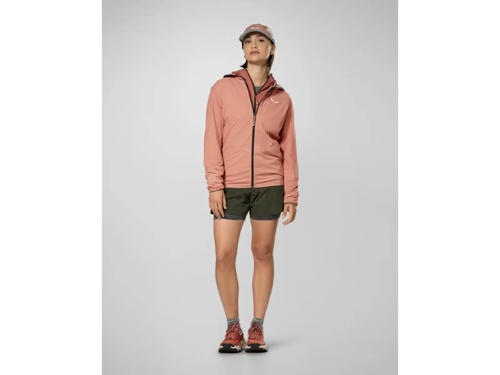 Salewa Pedroc Wind Light dámska bunda Desert Pink