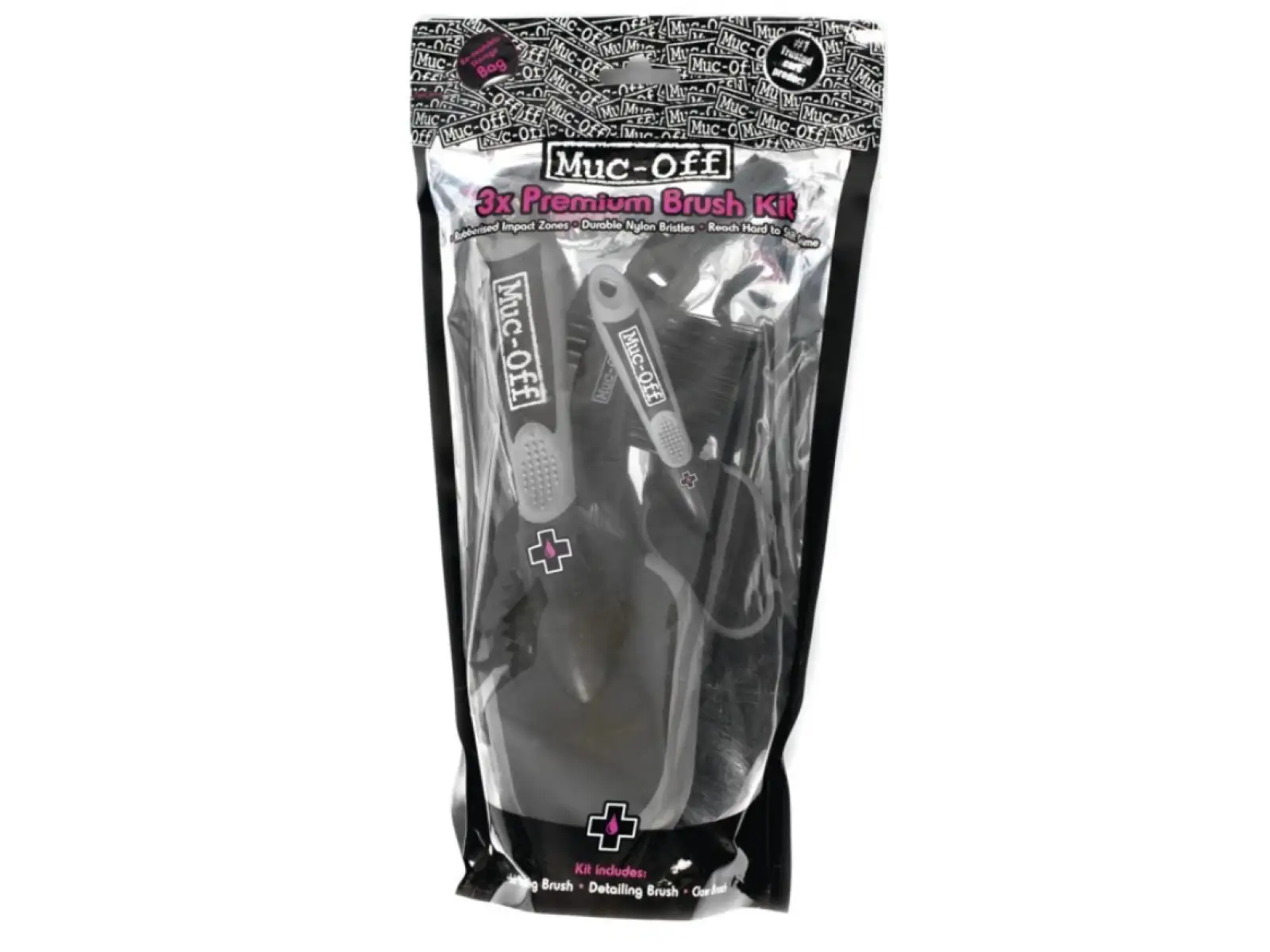 Muc-Off 3 Brush Set sada čistiace kefy