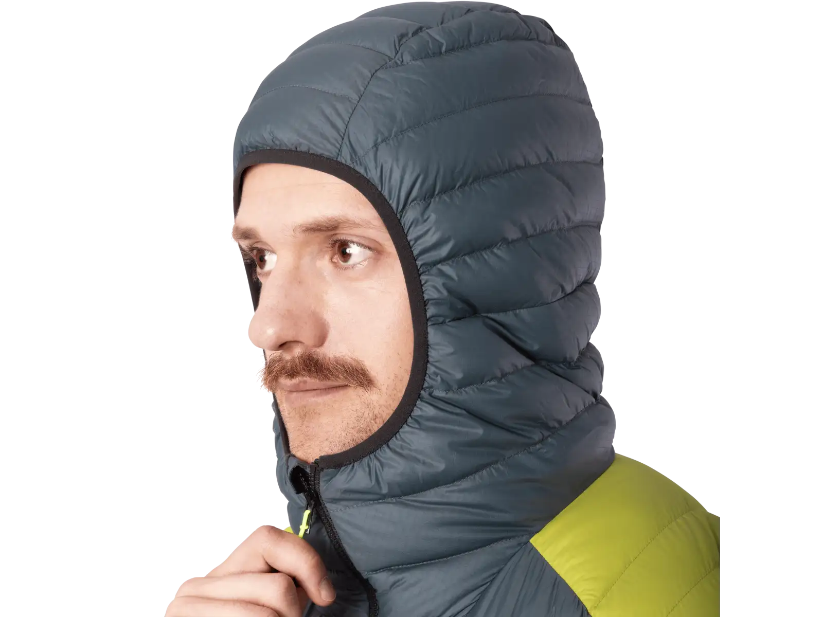Dynafit Radical RDS Down Hooded pánska bunda Golden lime/0720/0910