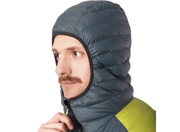 Dynafit Radical RDS Down Hooded pánska bunda Golden lime/0720/0910