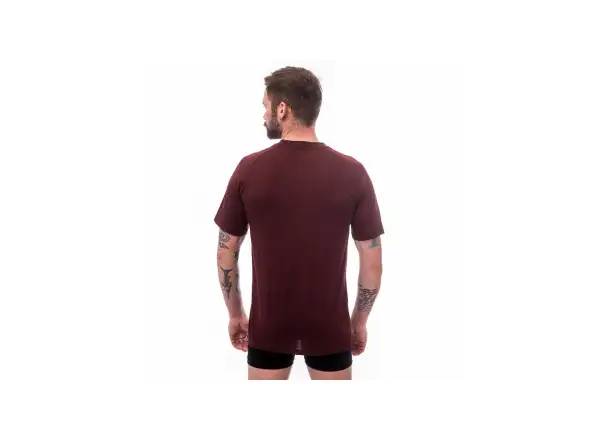 Sensor Merino Air PT Summit pánske tričko krátky rukáv Red