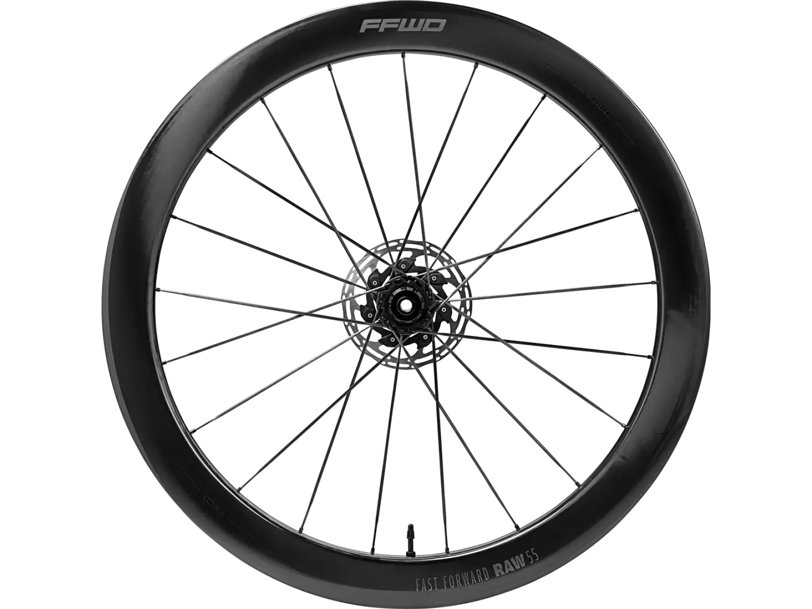 FFWD RAW CS 55 cestné výpletové kolesá Gloss Black
