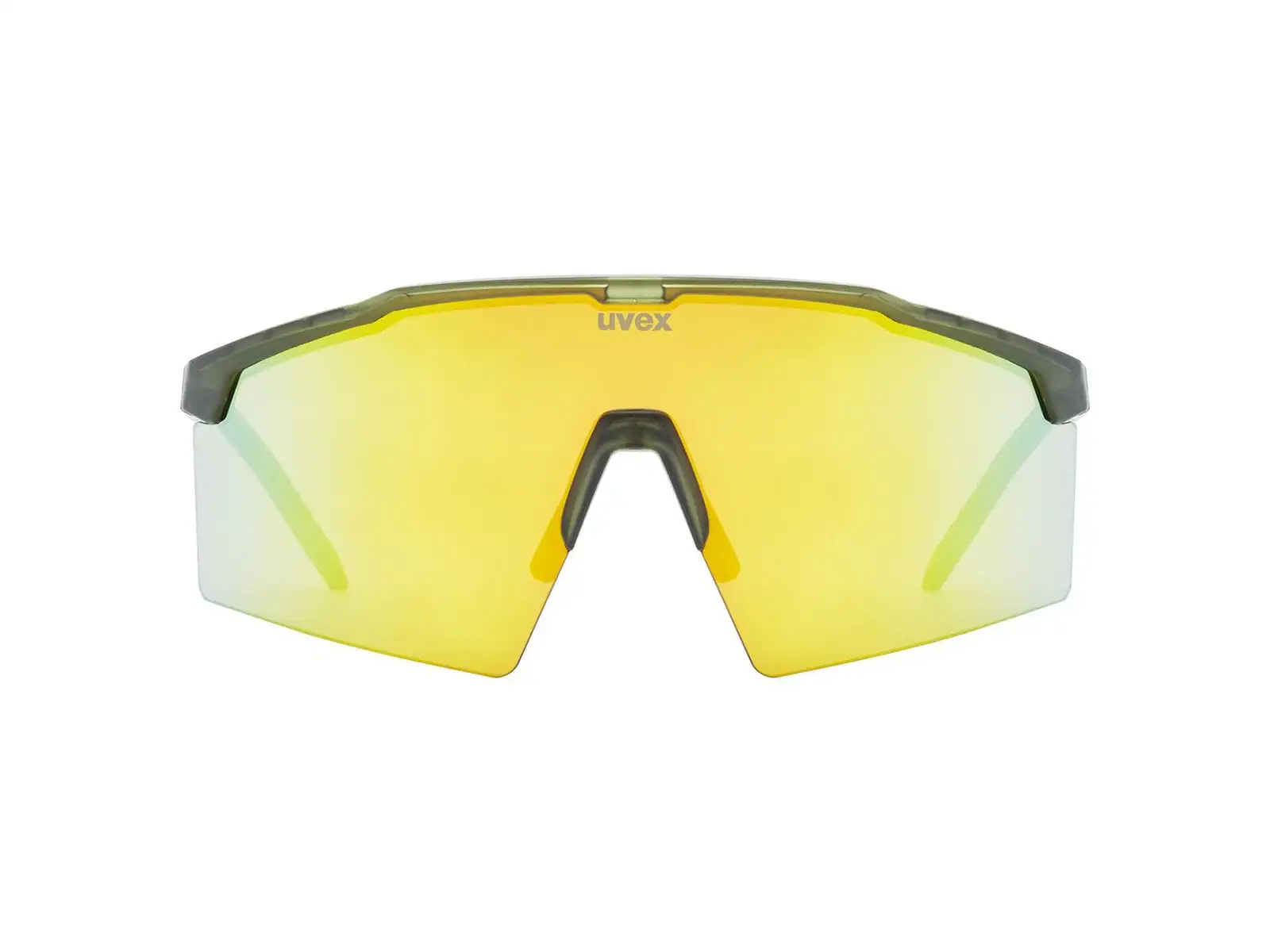 Uvex Flowline slnečné okuliare Olive Matt/Mirror Gold