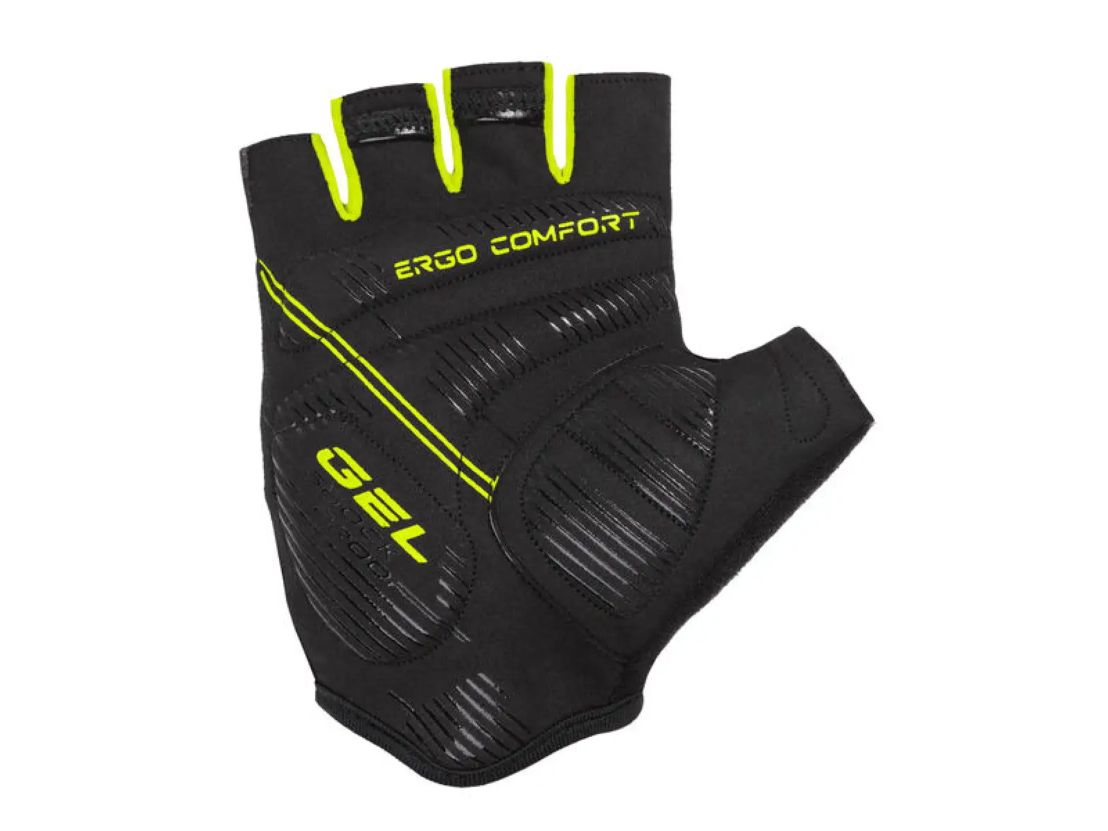 Etape Air pánske rukavice čierna/žltá fluo