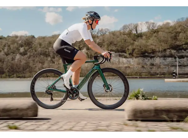Isaac Meson 105 Di2 cestný bicykel Jade Green