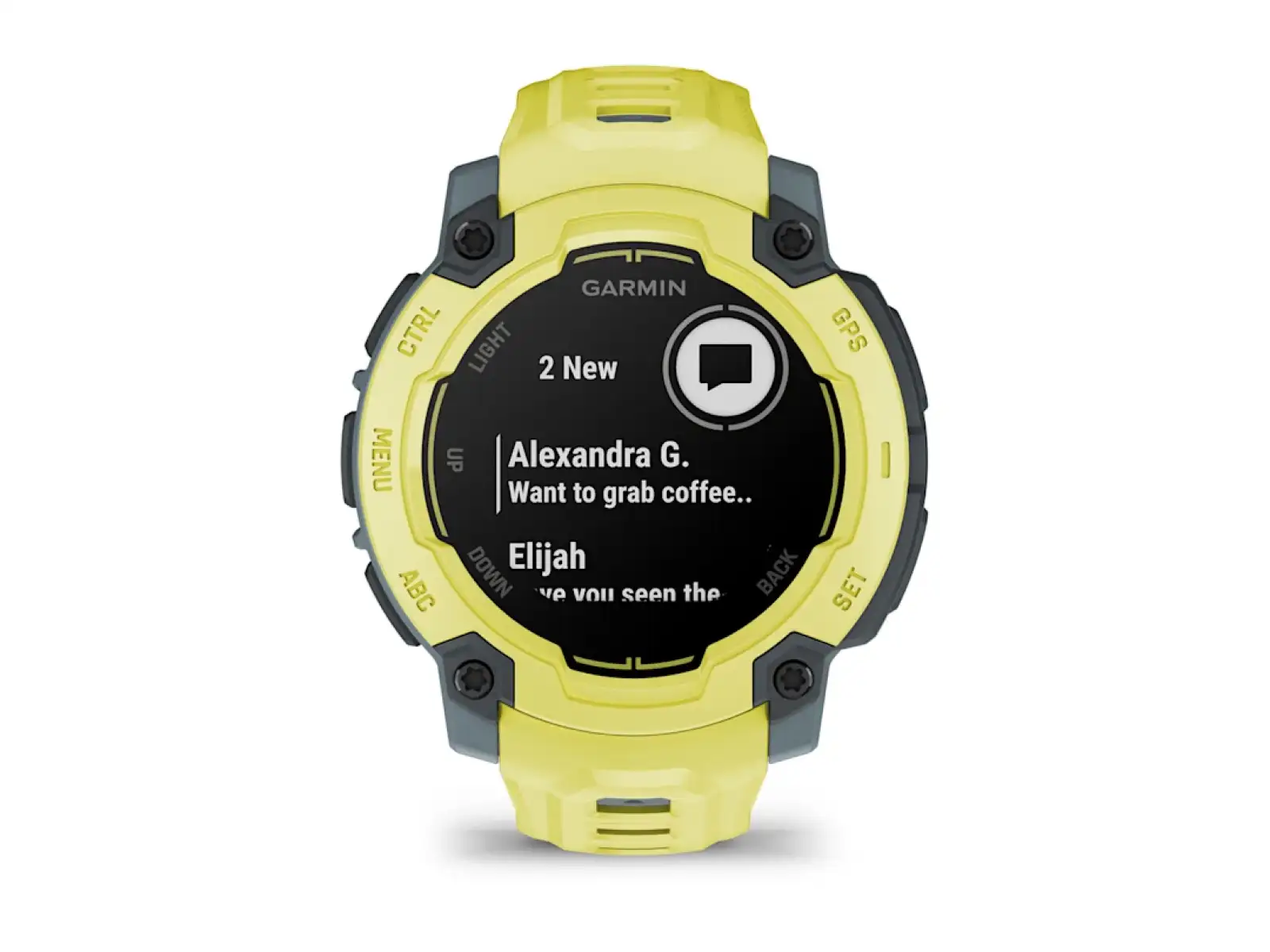 Garmin Instinct E 45 mm inteligentné hodinky Electric Lime/Electric Lime remienok