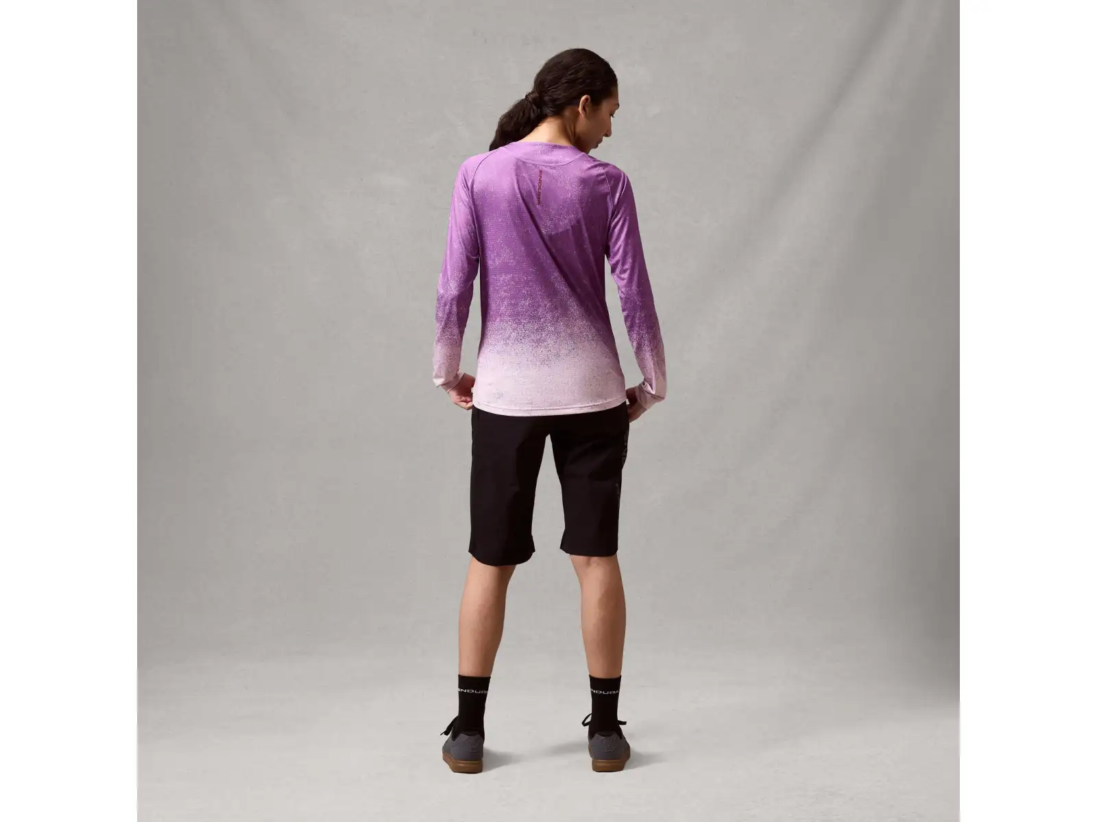 Endura SingleTrack dámsky dres dlhý rukáv Purple