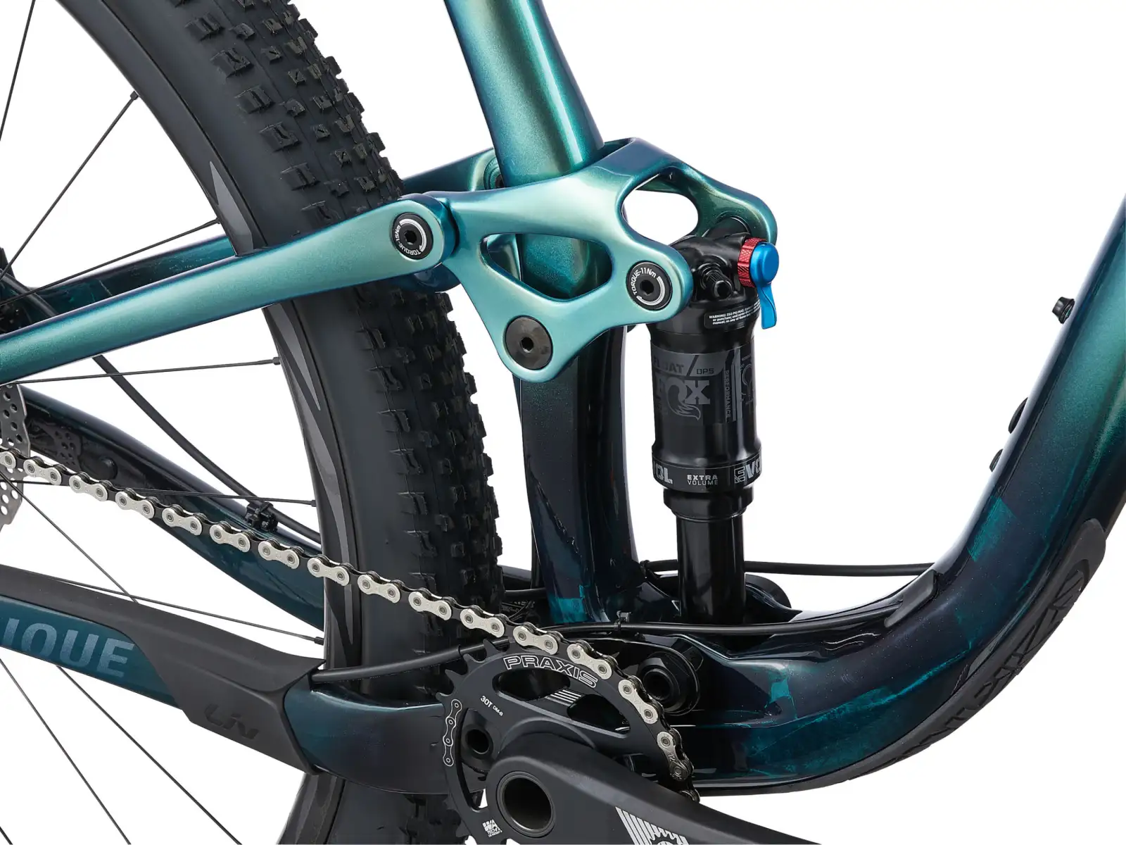 Liv Pique Advanced Pro 29 horský bicykel Phoenix Fanatic Teal/Dark Green