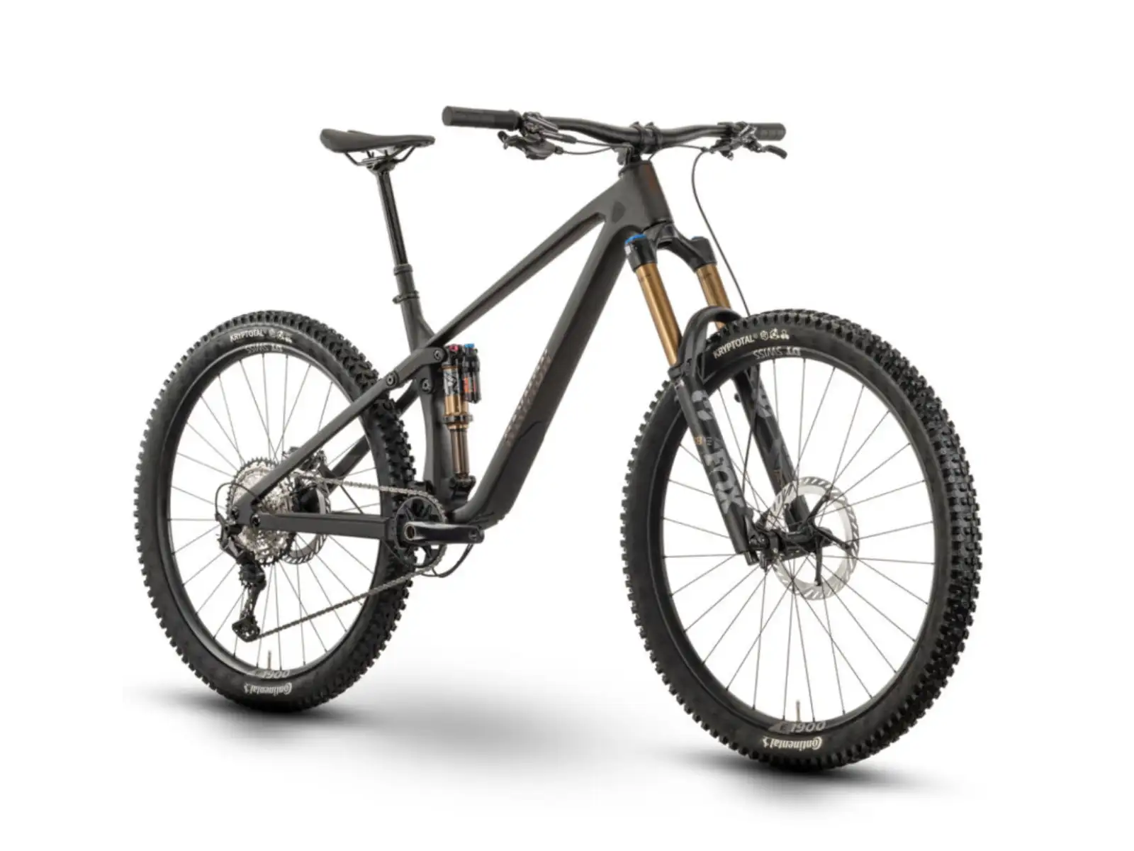 Raymon Rokua 170 Ultra celoodpružený bicykel Carbon Matt